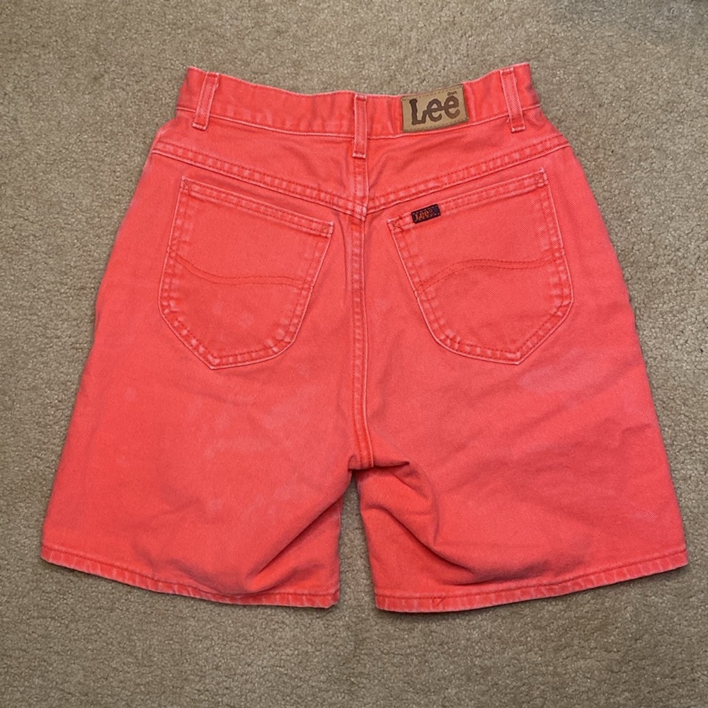 Vintage Lee Denim High Waisted Shorts - Picture 3 of 9